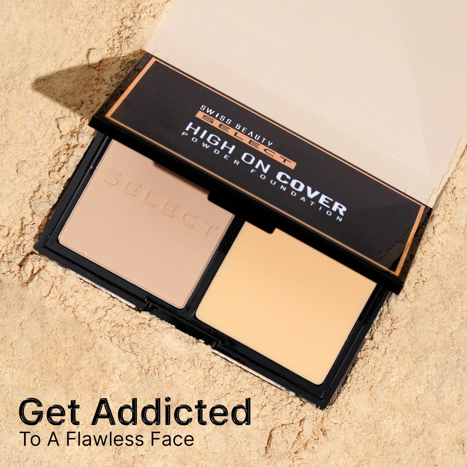 Swiss Beauty Select High On Cover Powder Foundation, Neutral Buff — photo 3