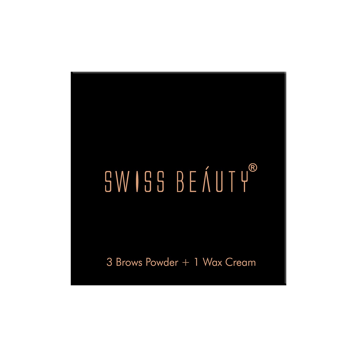 SWISS BEAUTY SHAPE MY BROWS 3 BROWS POWDER + 1 WAX CREAM 5G — 01
