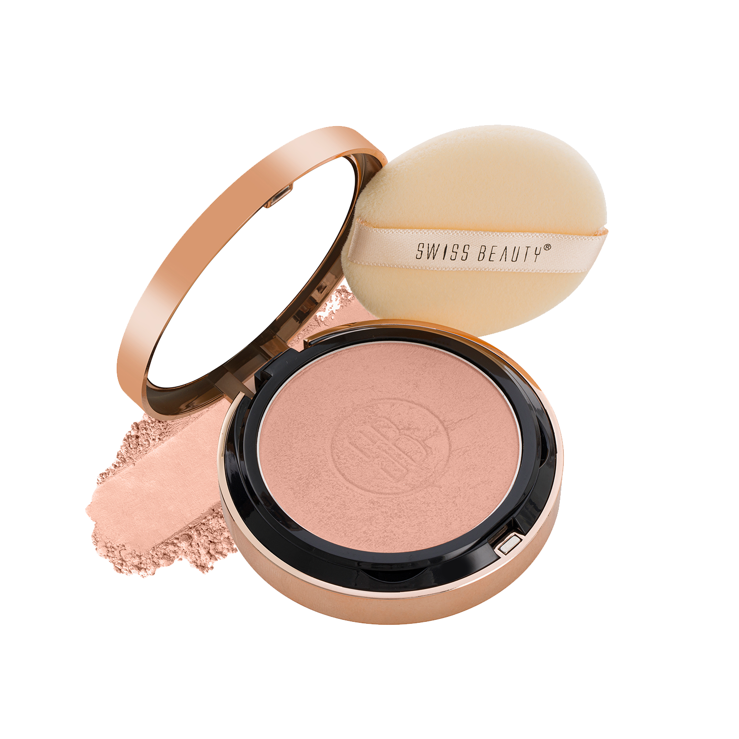 Swiss Beauty Silky and Smooth Powder with SPF-15, Natural-Beige — photo 3