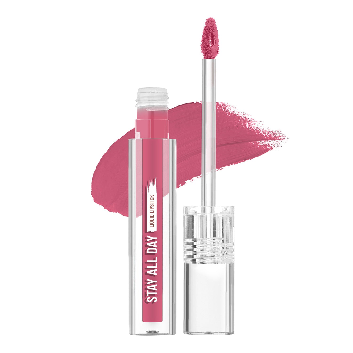 Swiss Beauty Stay All Day Liquid Lipstick, Mellow Mauve — photo 2