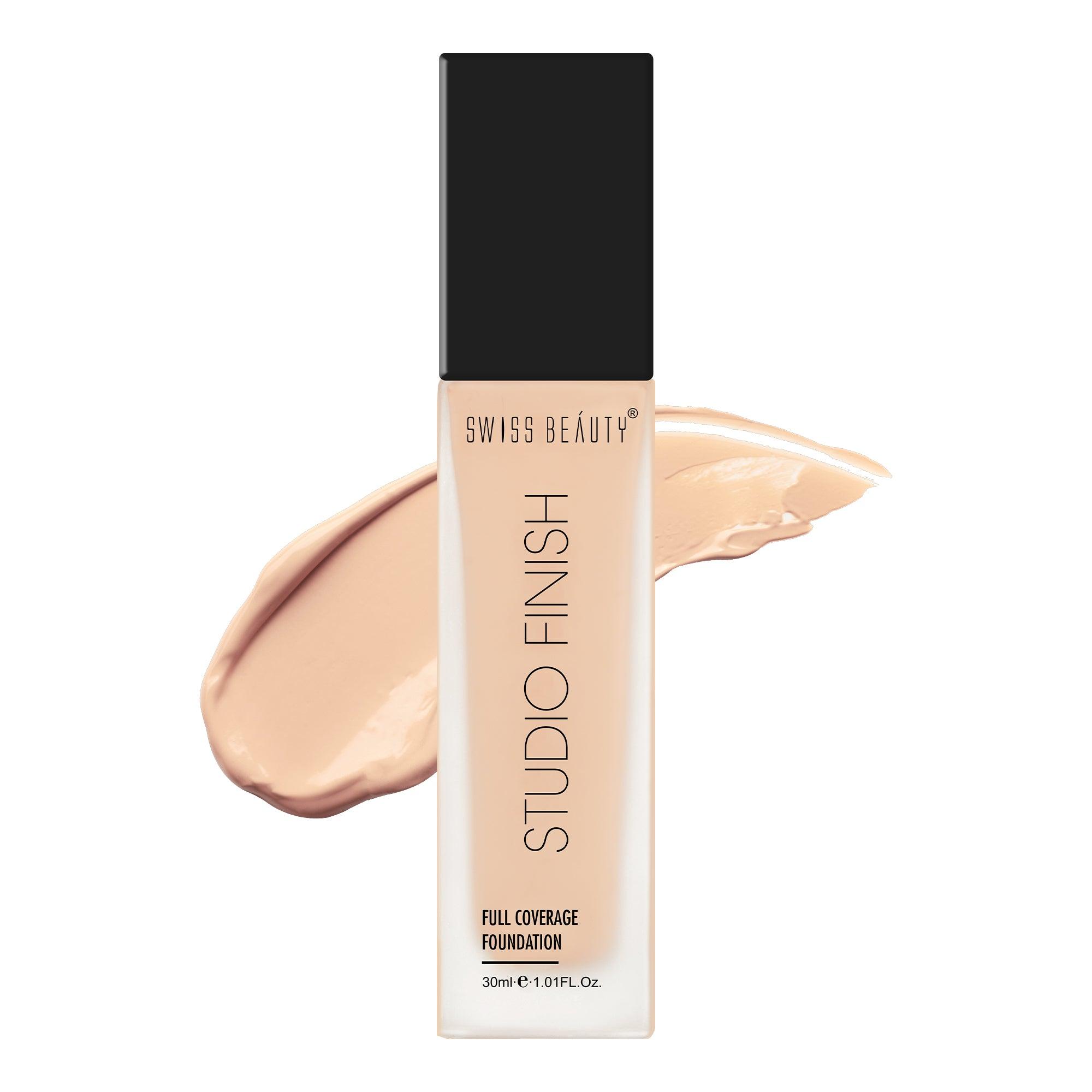 SWISS BEAUTY STUDIO FINISH FUL COVERAGE FOUNDATION 30ML