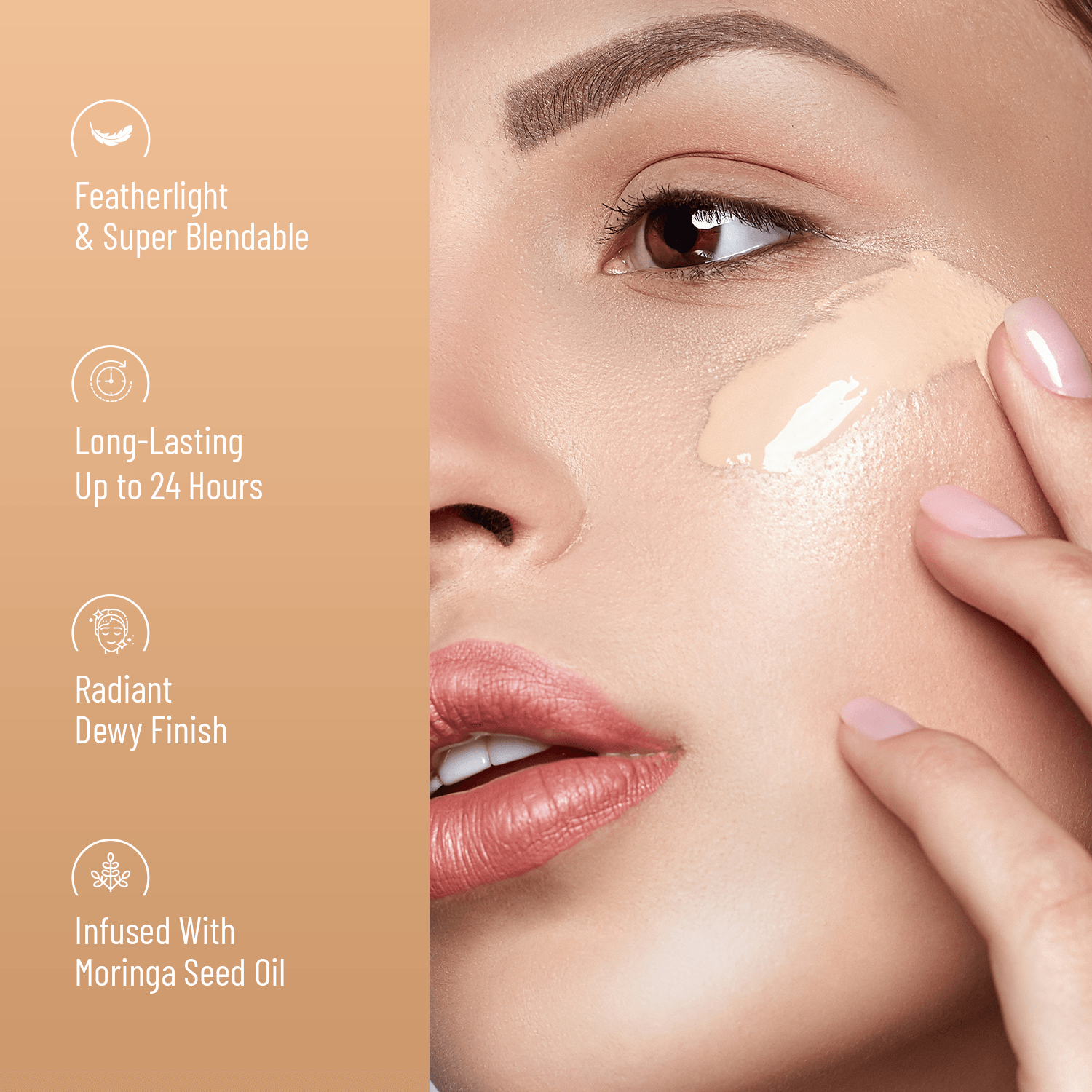 SWISS BEAUTY STUDIO FINISH FUL COVERAGE FOUNDATION 30ML — photo 2