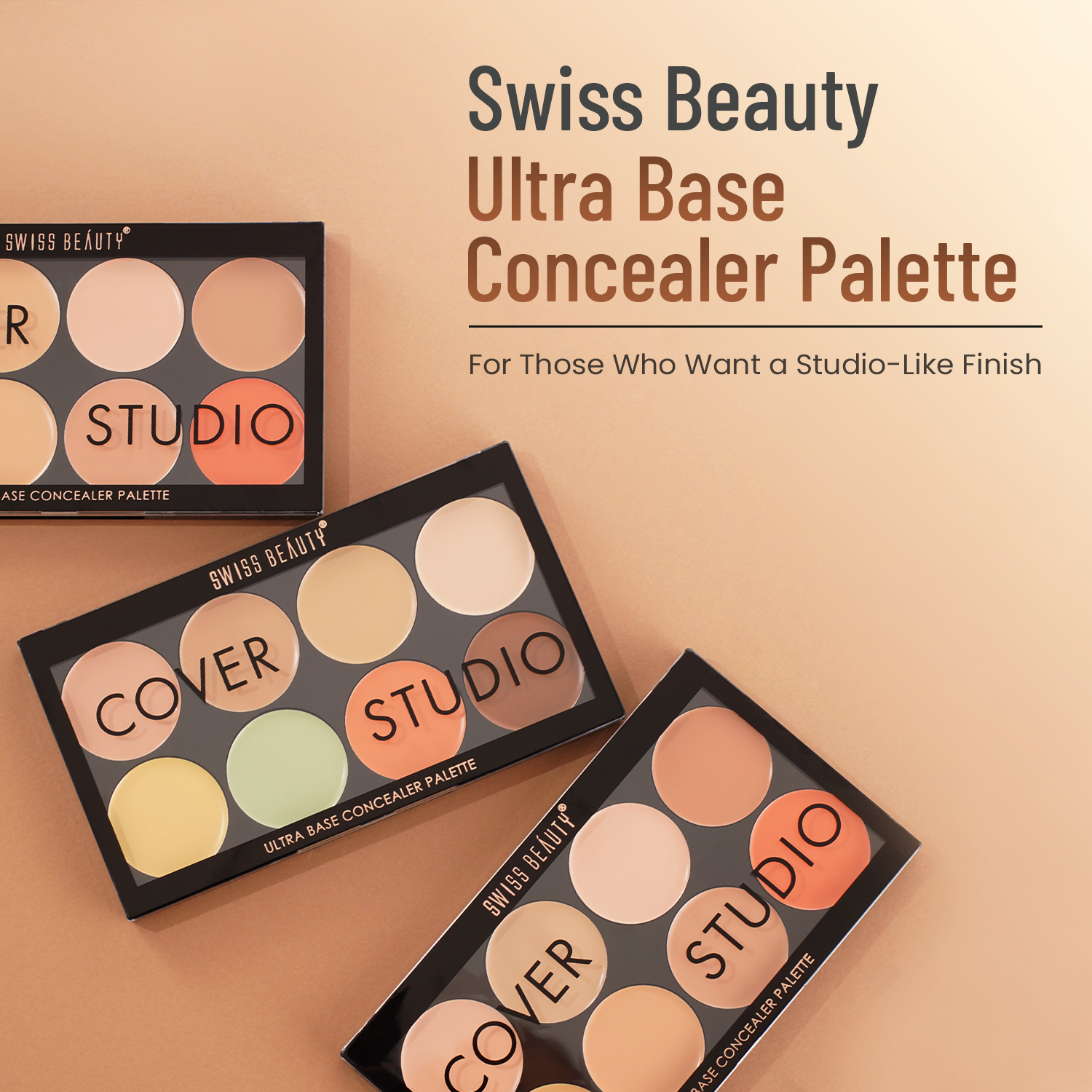 SWISS BEAUTY ULTRA BASE CONCEALER PALETTE 19G — photo 3