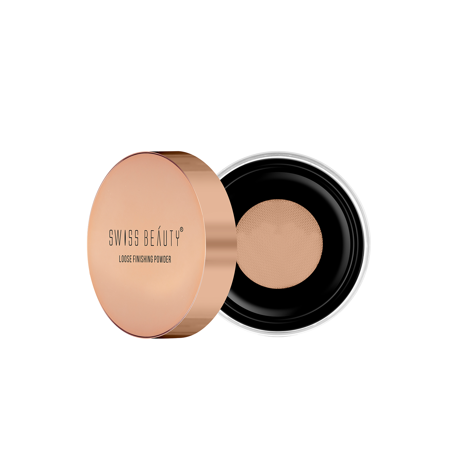 SWISS BEAUTY ULTRA  FINE LOOSE FINISH POWDER N06 TRANSPARENT 8G
