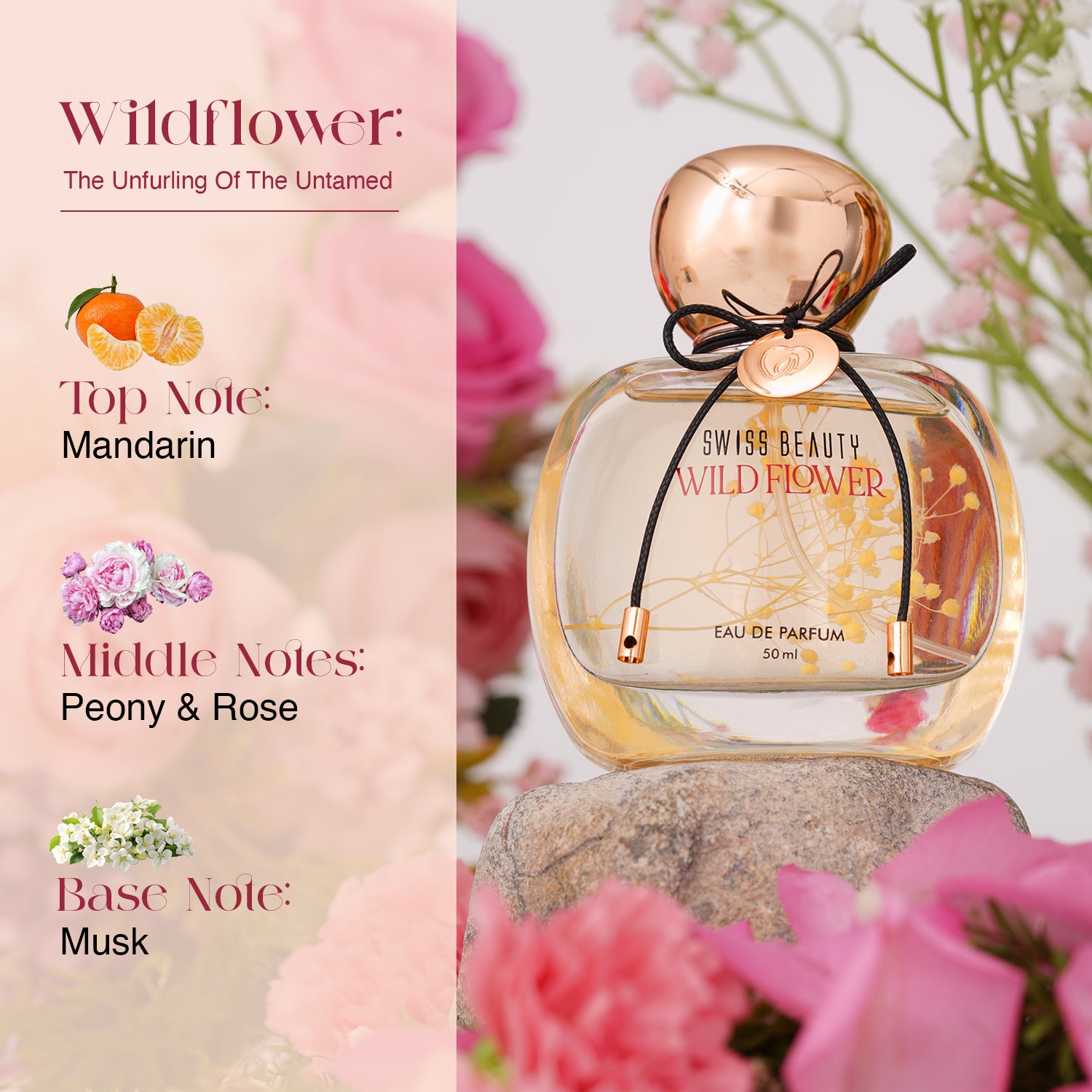 Swiss Beauty Wild Flower Eau De Parfum — photo 2