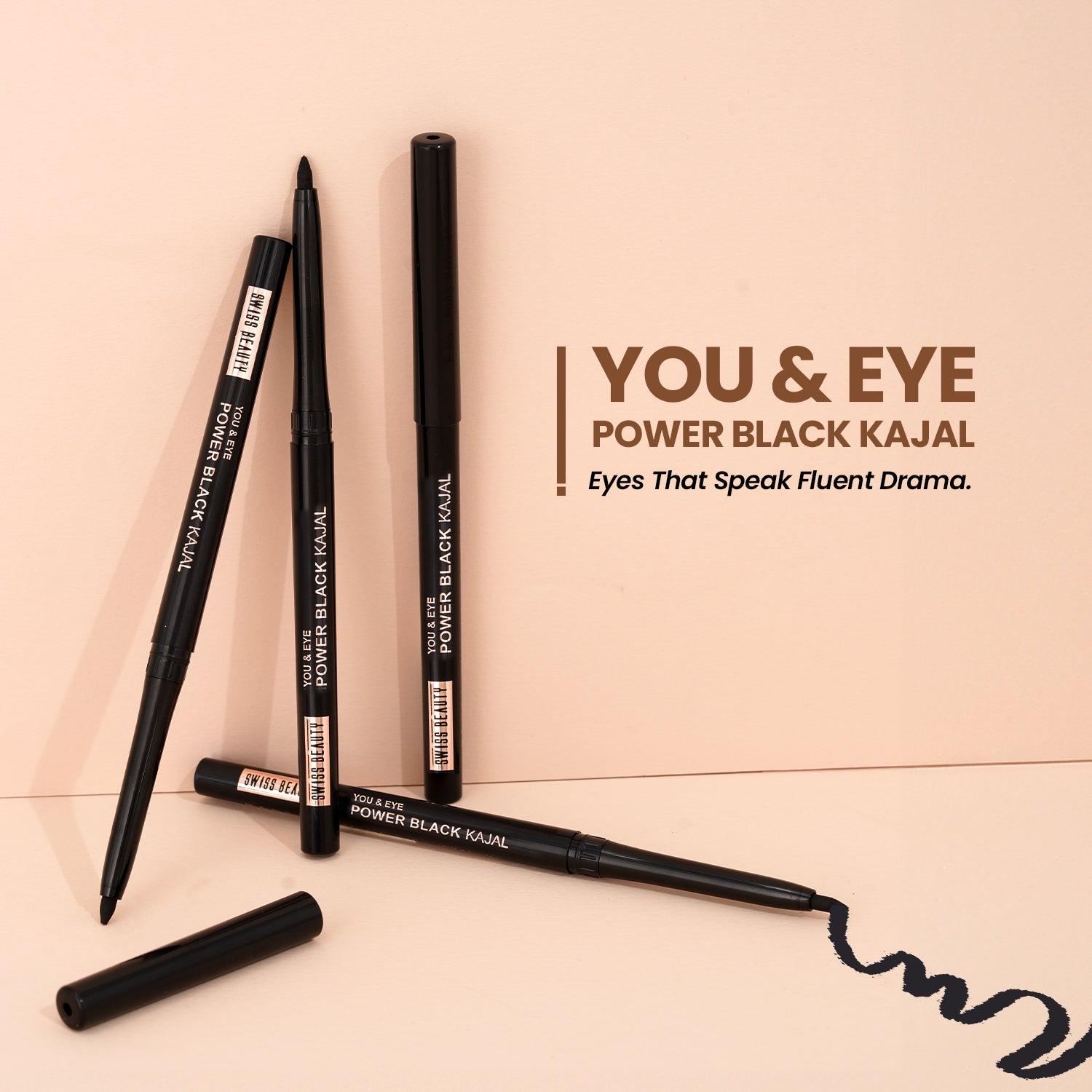 Swiss Beauty You & Eye Power Black Kajal — photo 3