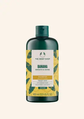 The Body Shop Banana Smooth & Shine Shampoo-400ML