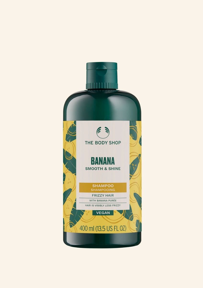 The Body Shop Banana Smooth & Shine Shampoo-400ML — photo 3