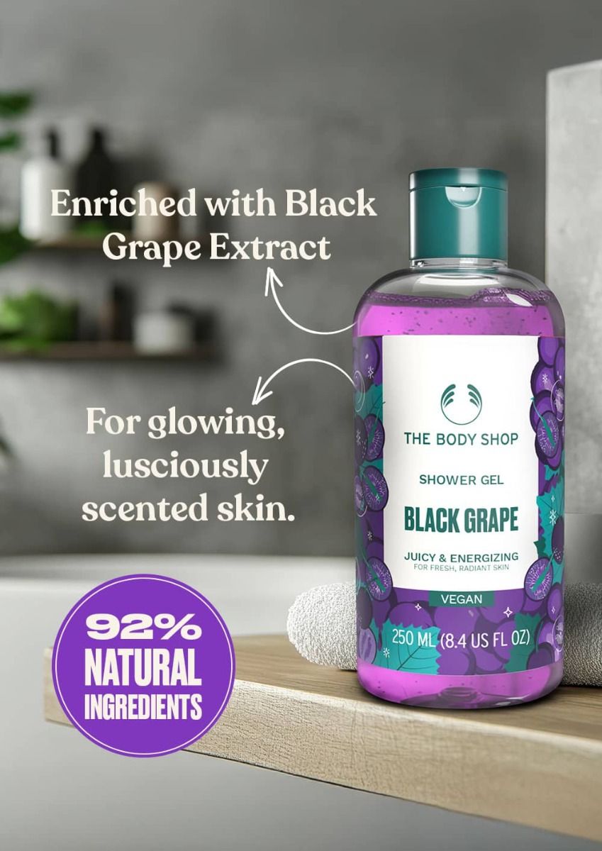 The Body Shop Black Grape Shower Gel-250ML — photo 3