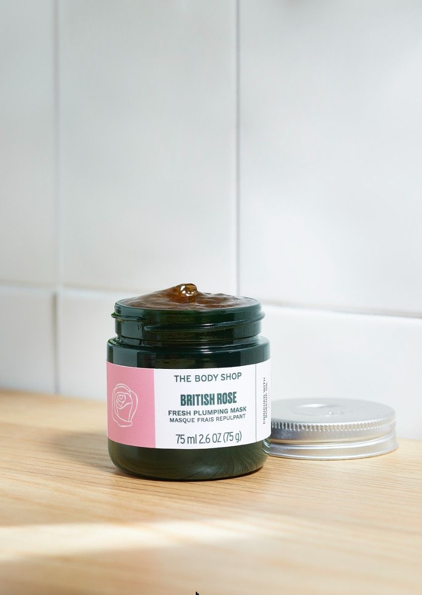 The Body Shop British Rose Fresh Plumping Mask-75ML — photo 2