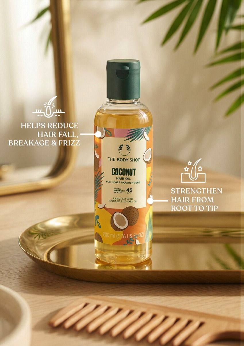 The Body Shop Coconut Hair Oil-200ML — photo 3