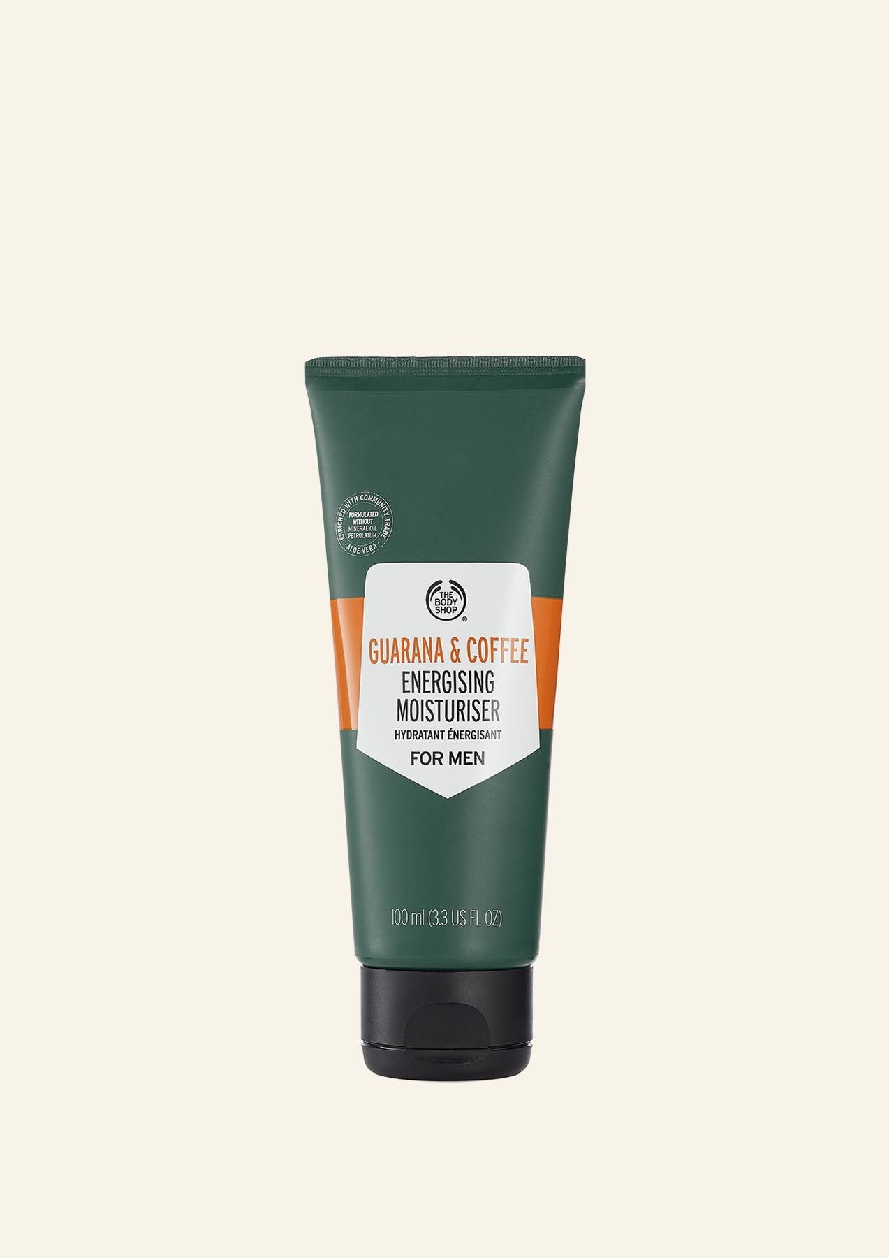 The Body Shop Guarana and Coffee Energising Moisturiser For Men-100ML