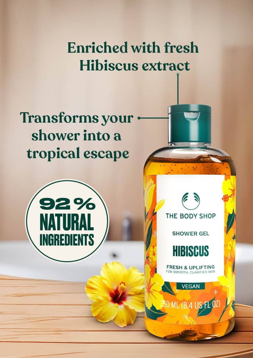 The Body Shop Hibiscus Shower Gel-250ML — photo 2