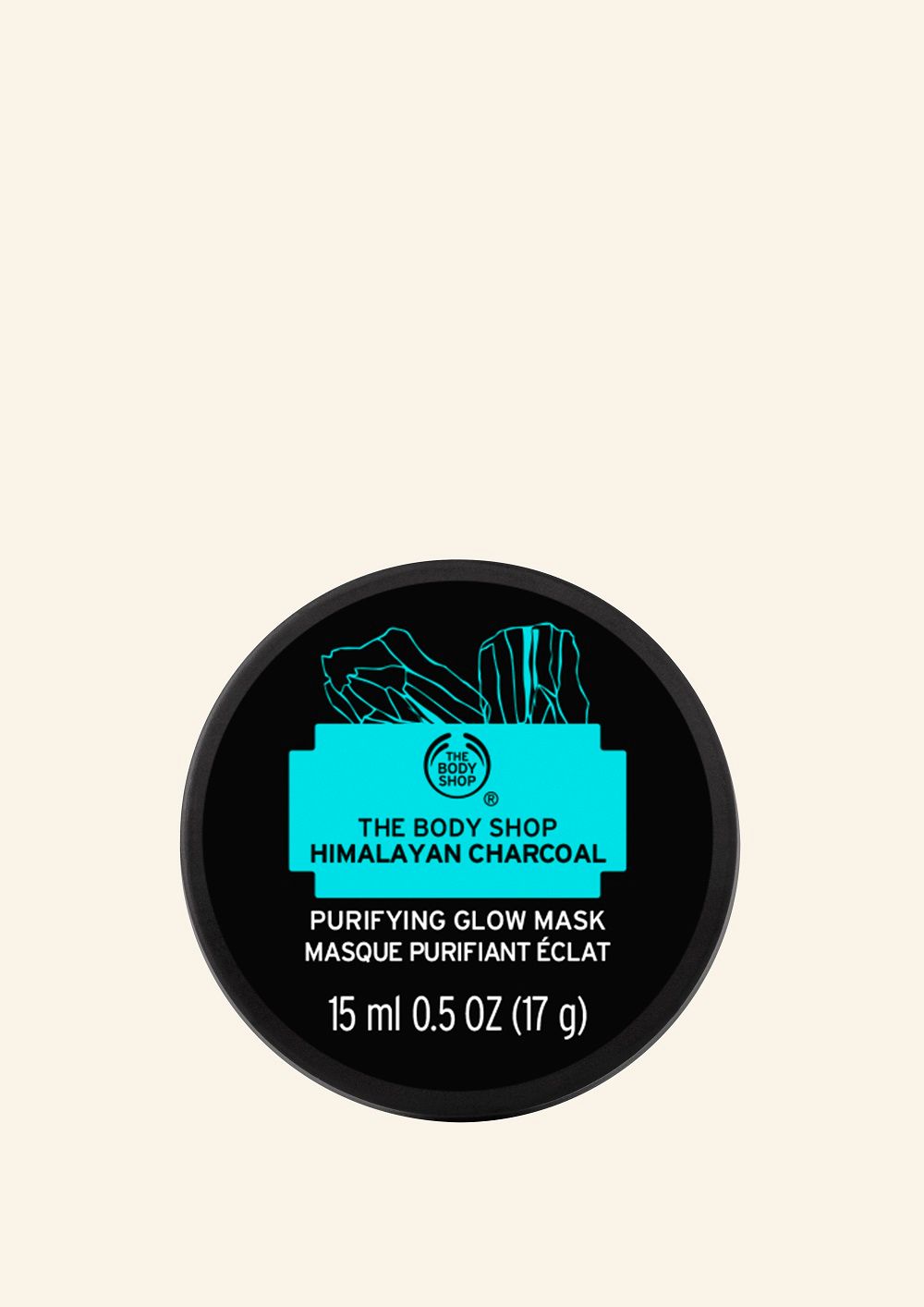 The Body Shop Himalayan Charcoal Purifying Glow Mask-15ML