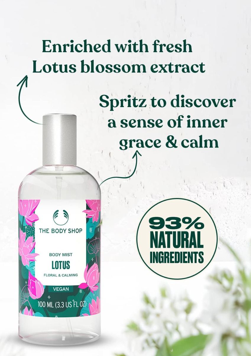 The Body Shop Lotus Body Mist-100ML — photo 2