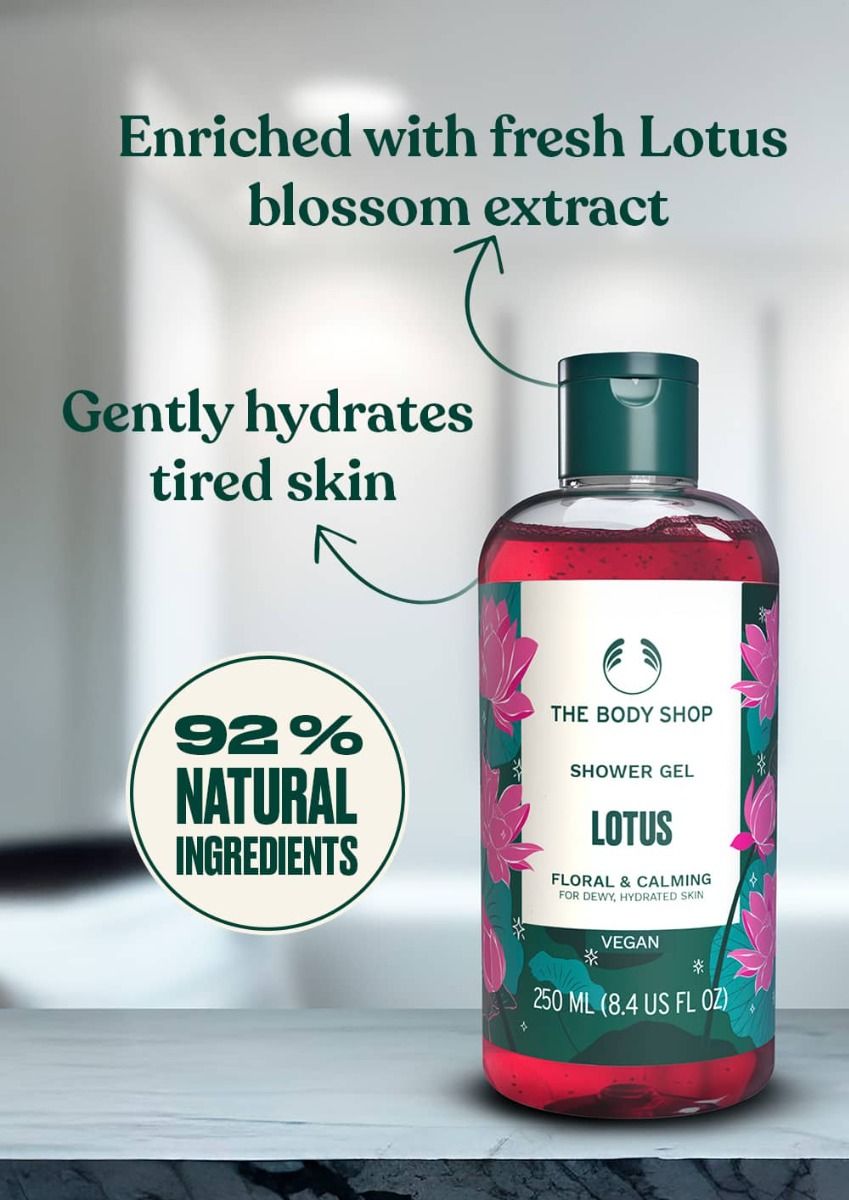 The Body Shop Lotus Shower Gel-250ML — photo 2