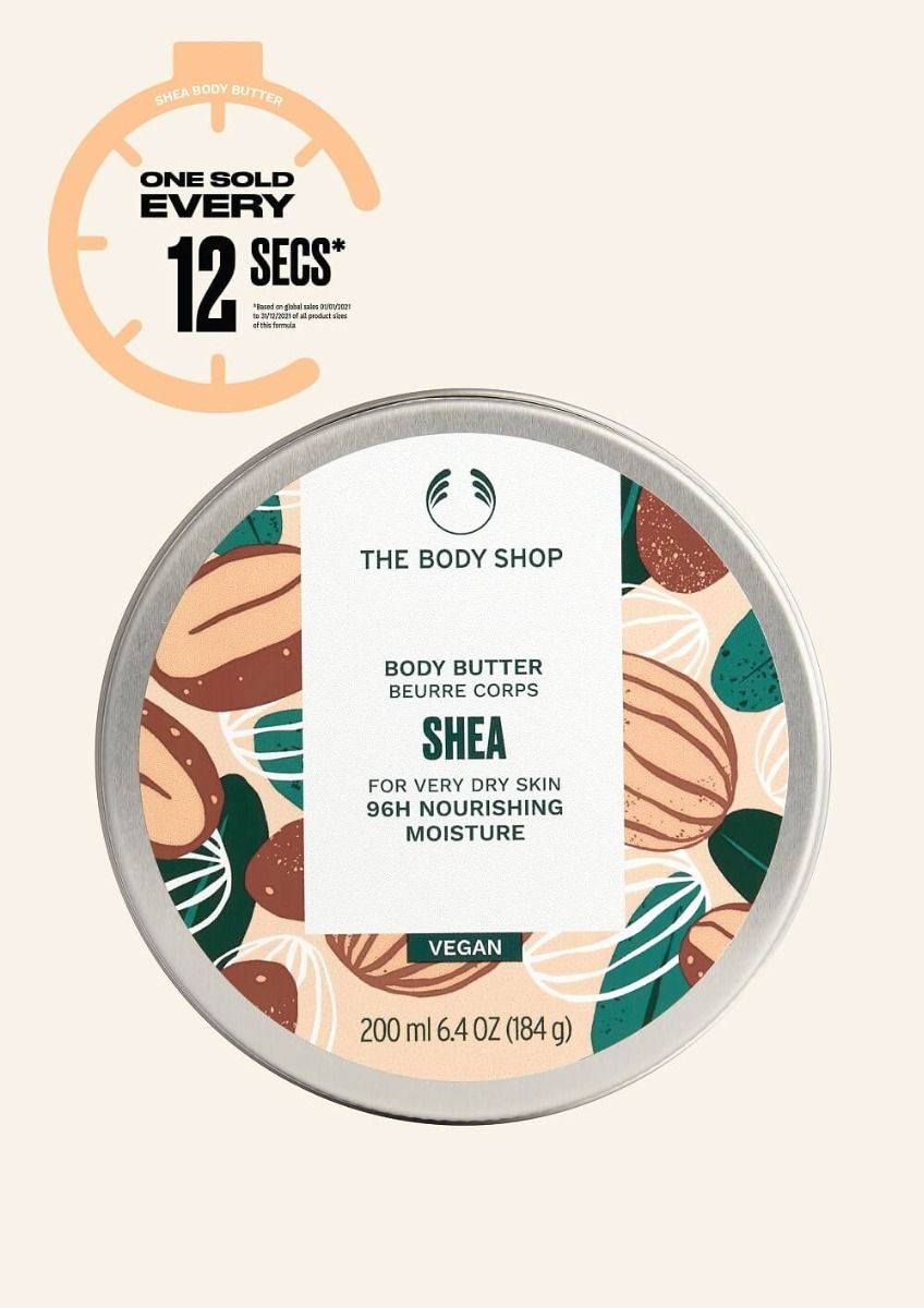 The Body Shop Shea Butter For Skin, Shea Body Butter