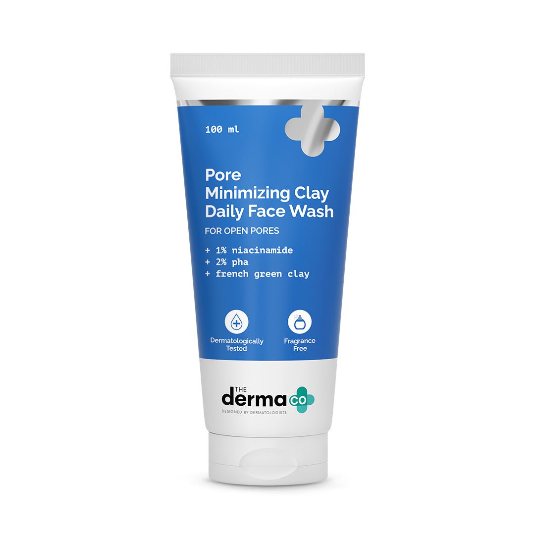 THE DERMA CO PORE MINIMIZING CLAY DAILY FACE WASH 100ML