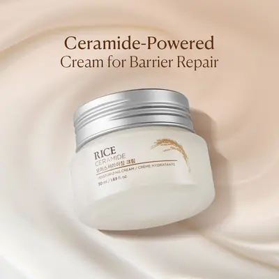 The Face Shop Ceramide & Rice Moisturizing Cream 50ml