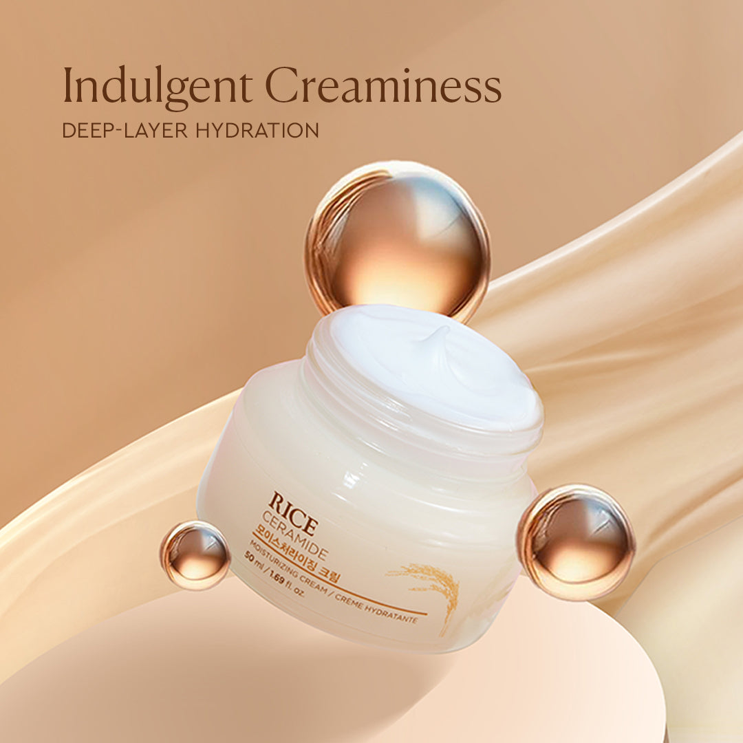 The Face Shop Ceramide & Rice Moisturizing Cream 50ml — photo 2