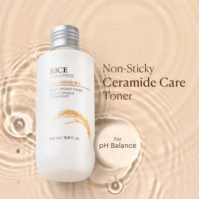 The Face Shop Ceramide & Rice Moisturizing Toner 150ml