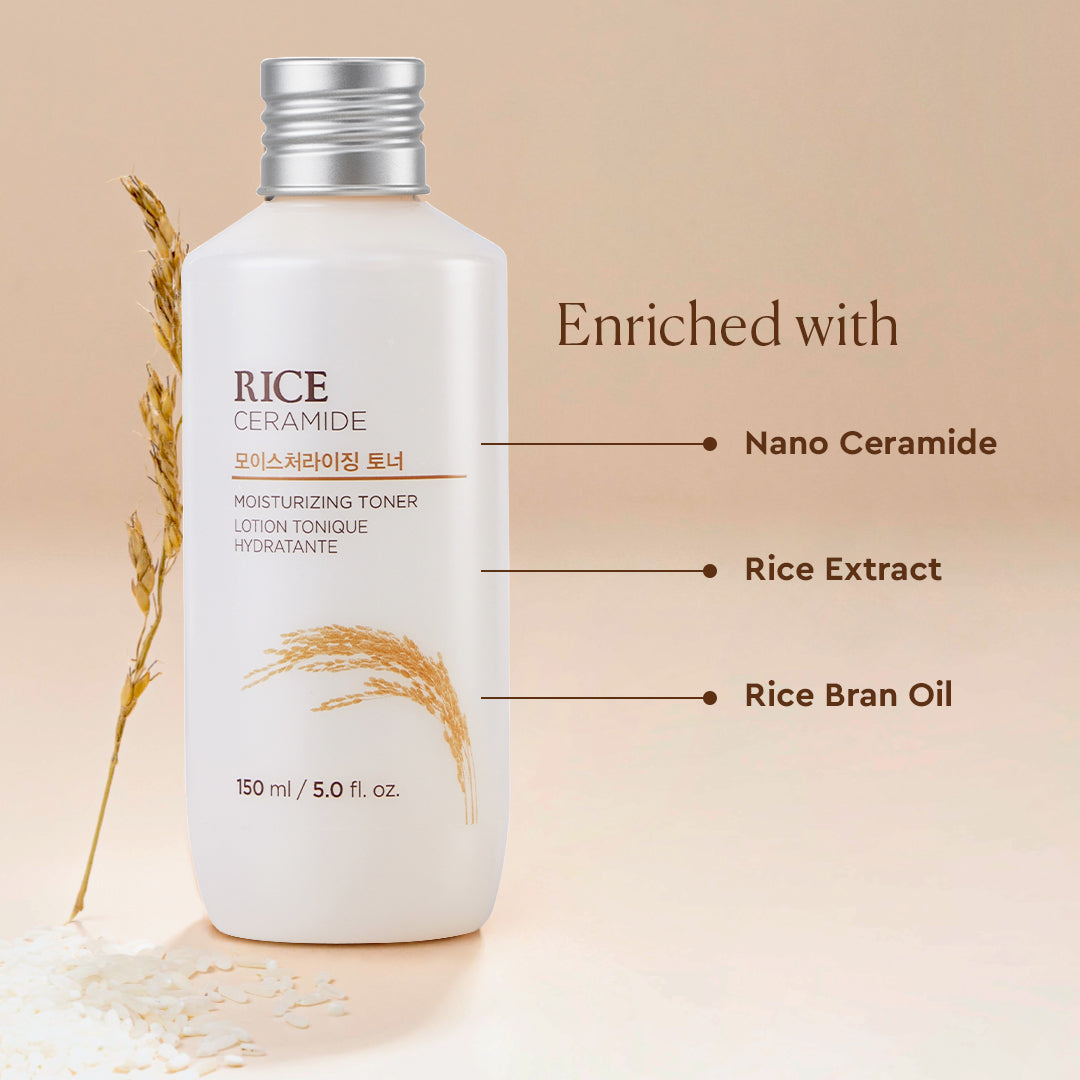The Face Shop Ceramide & Rice Moisturizing Toner 150ml — photo 4