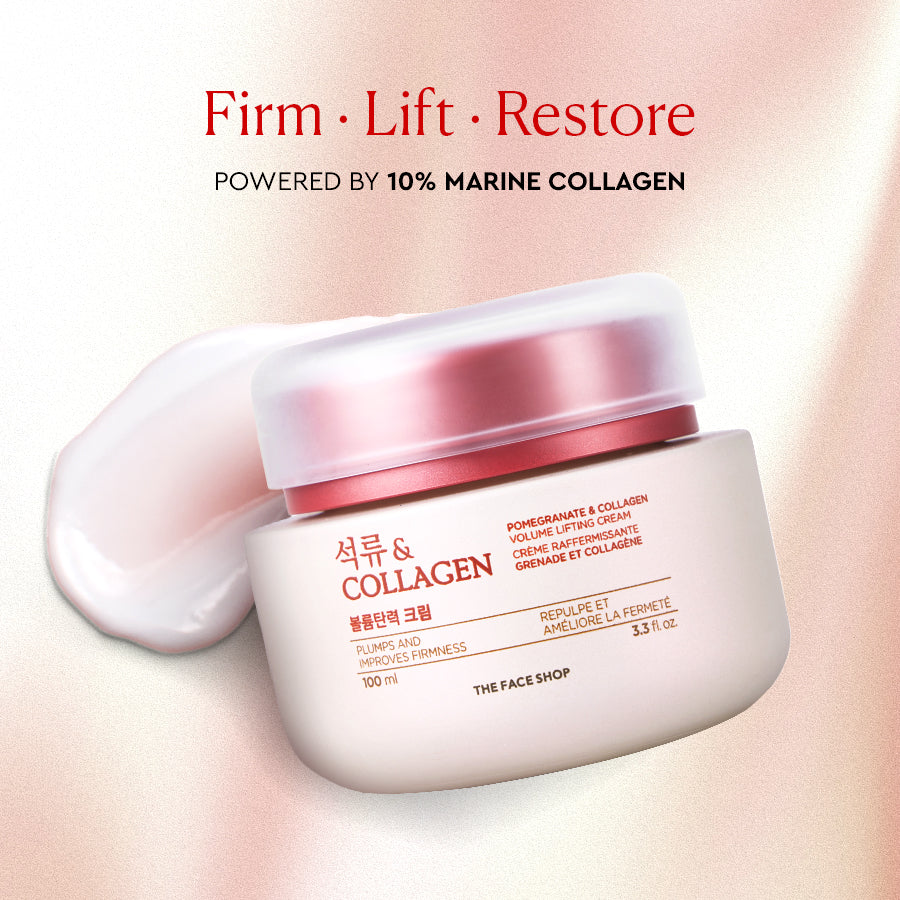 The Face Shop Collagen & Pomegranate Volume Lifting Cream 100ml