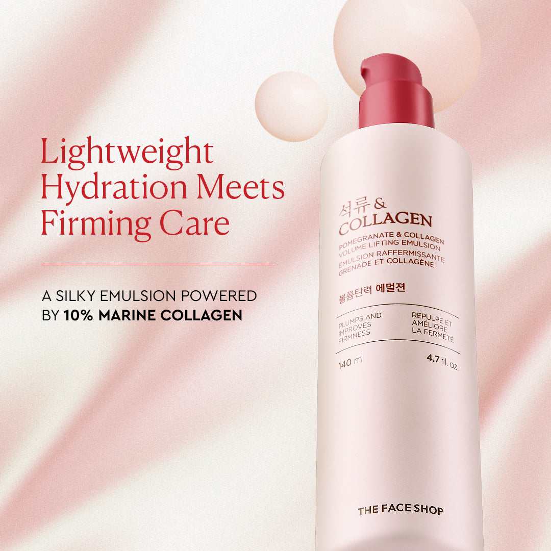 The Face Shop Collagen & Pomegranate Volume Lifting Emulsion 140ml
