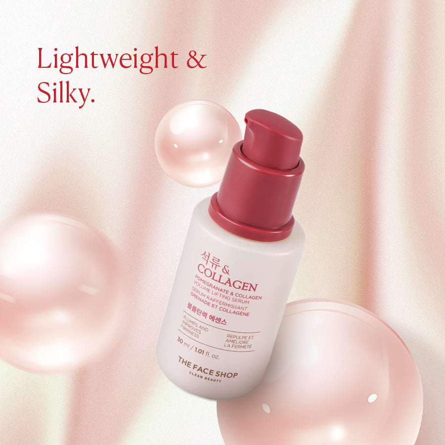 The Face Shop Collagen & Pomegranate Volume Lifting Serum 30ml — photo 4