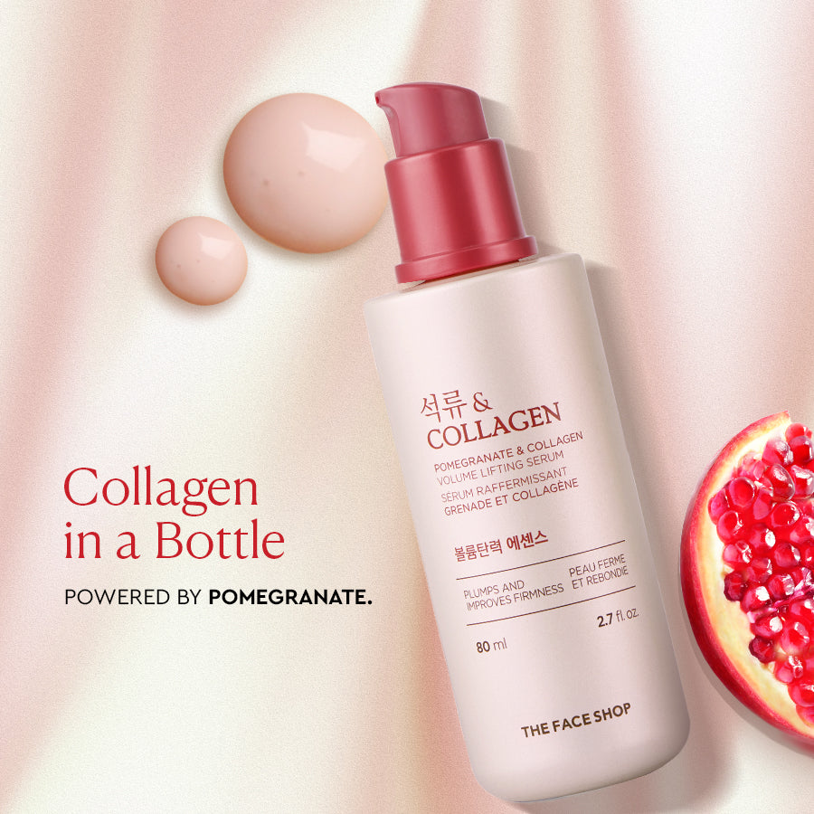 The Face Shop Collagen & Pomegranate Volume Lifting Serum 80ml
