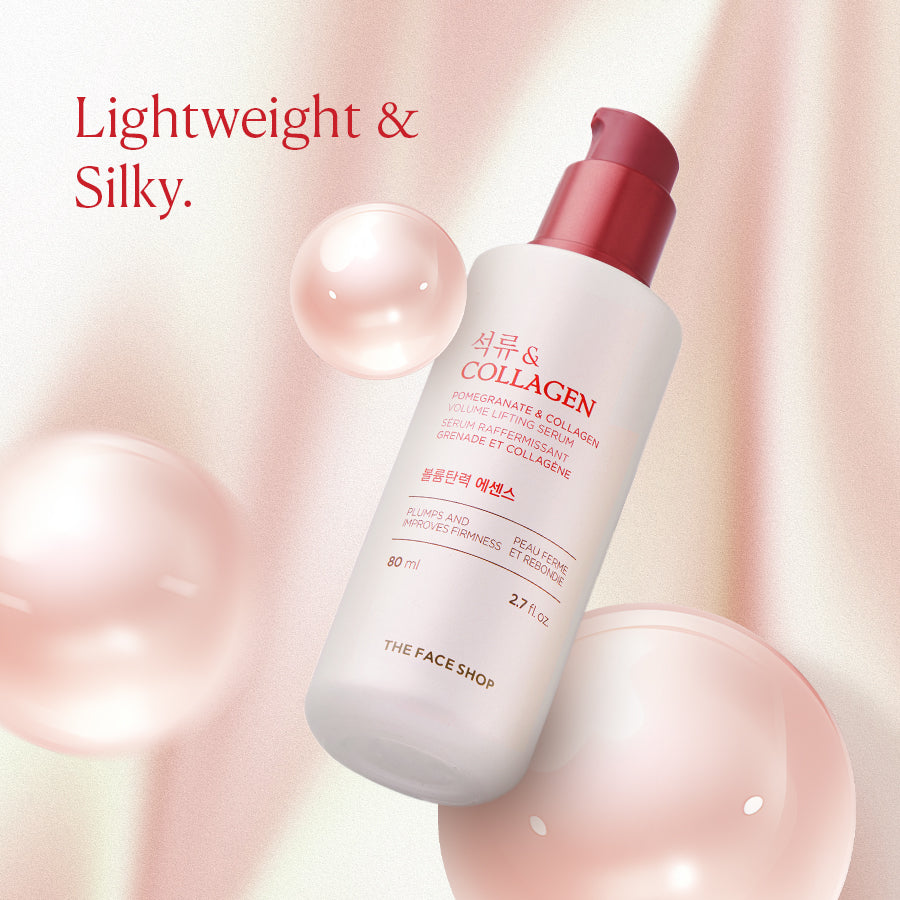 The Face Shop Collagen & Pomegranate Volume Lifting Serum 80ml — photo 4