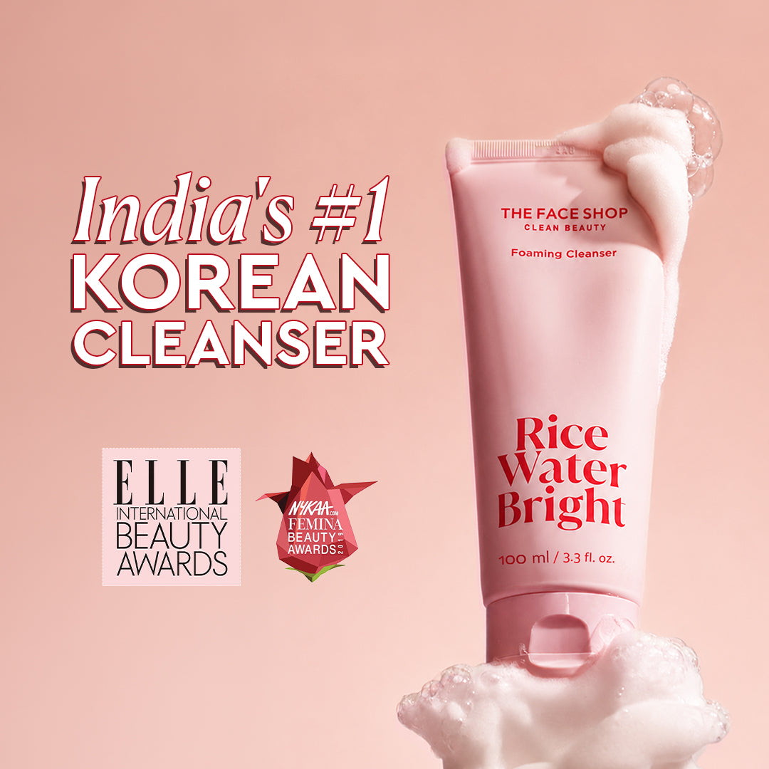 The Face Shop Rice Water Bright Cleansing Foam 100ml
