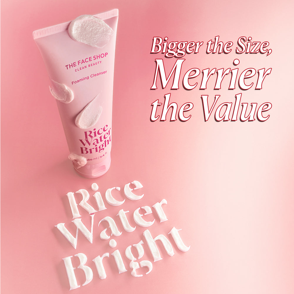 The Face Shop Rice Water Bright Cleansing Foam 150ml — photo 3