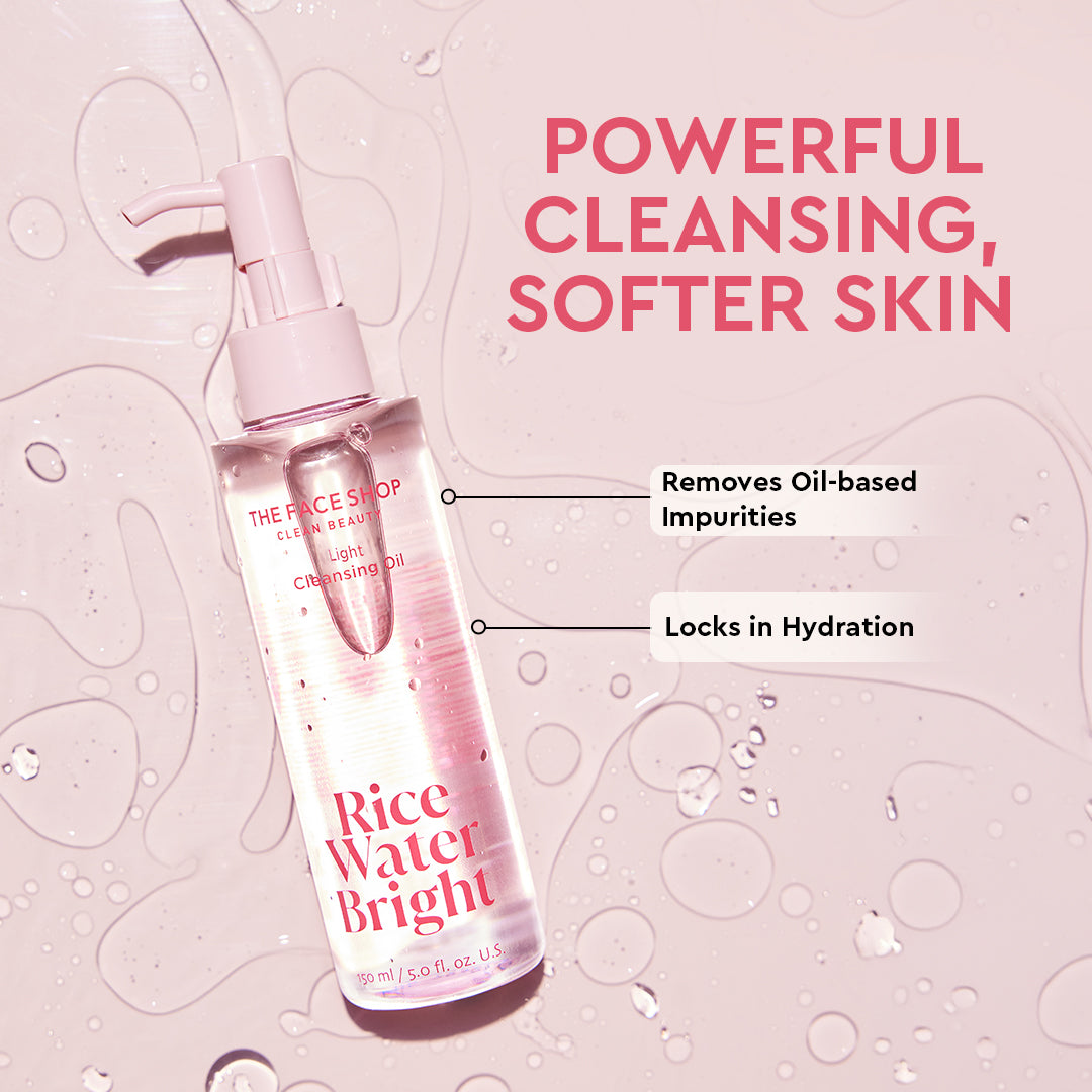 The Face Shop Rice Water Bright Light Cleansing Oil 150ml — photo 3