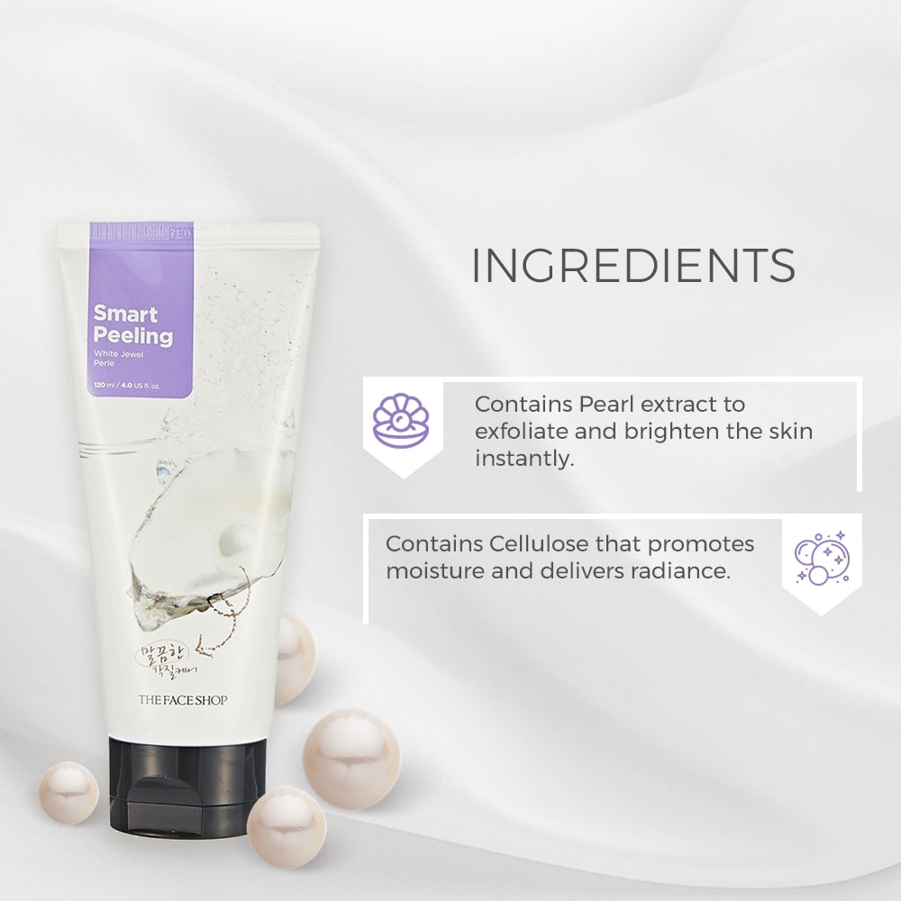 The Face Shop Smart Peeling White Jewel 120ml — photo 4