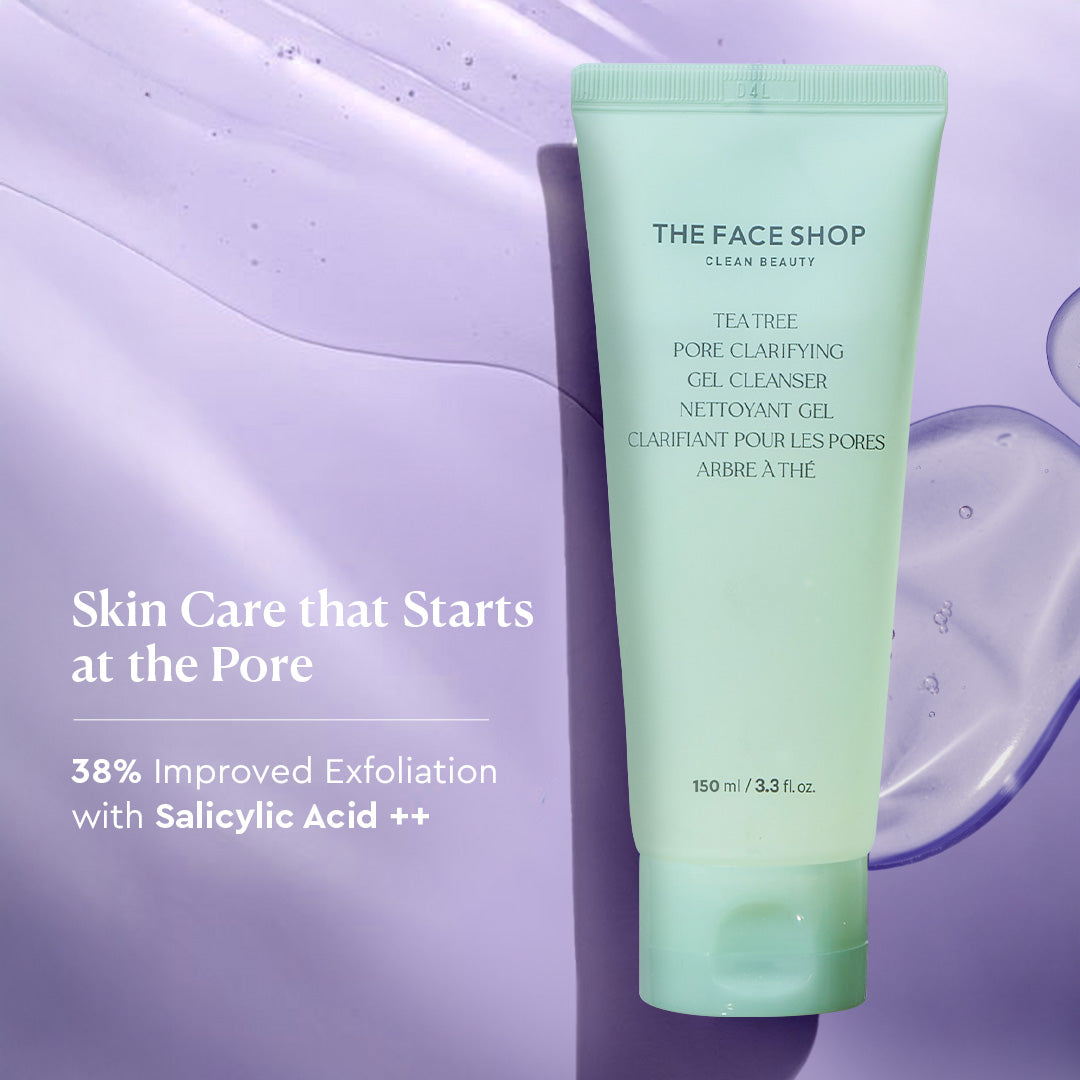 The Face Shop Tea Tree Pore Clarifying Gel Cleanser 150ml