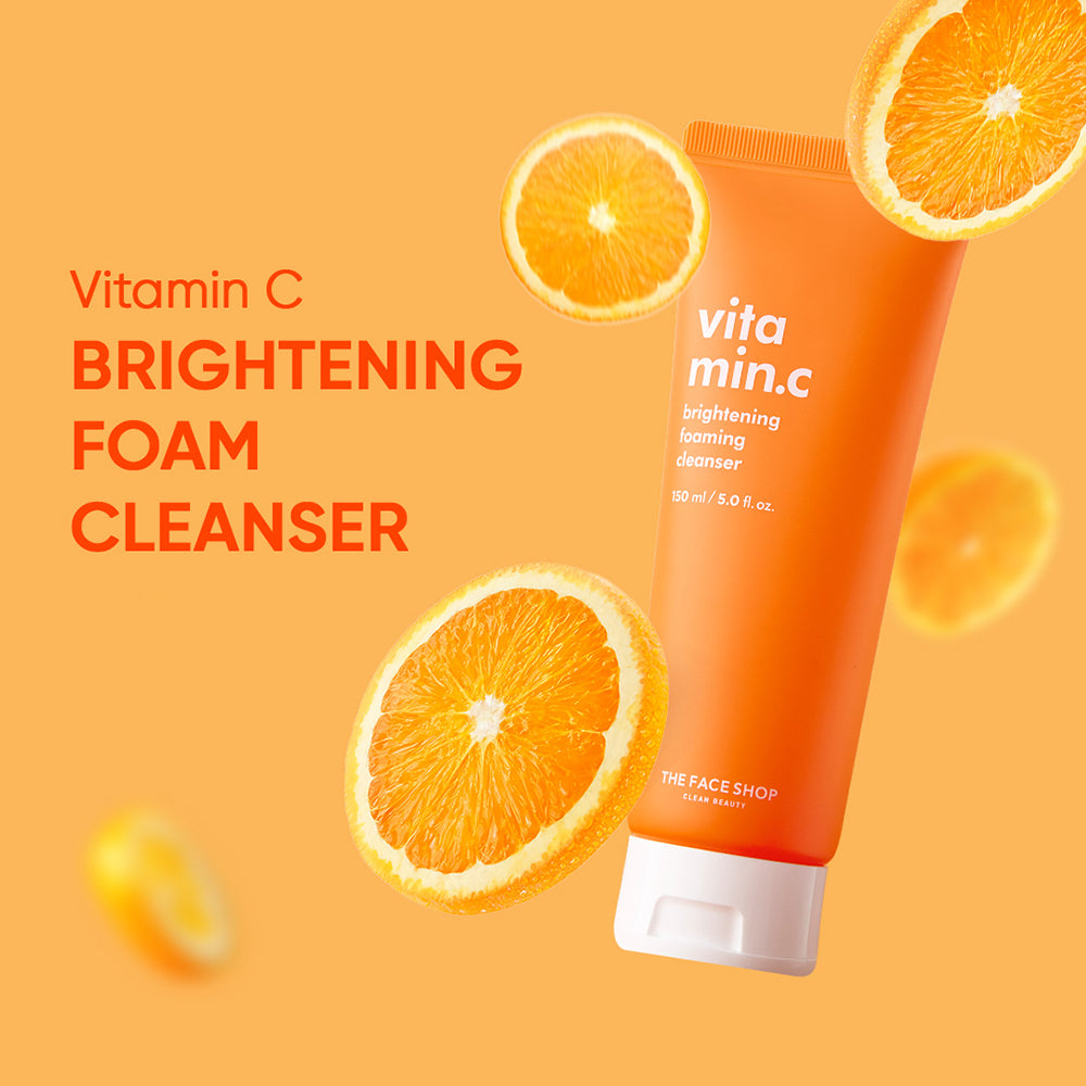 The Face Shop Vitamin C Brightening Foaming Face Wash 150ml