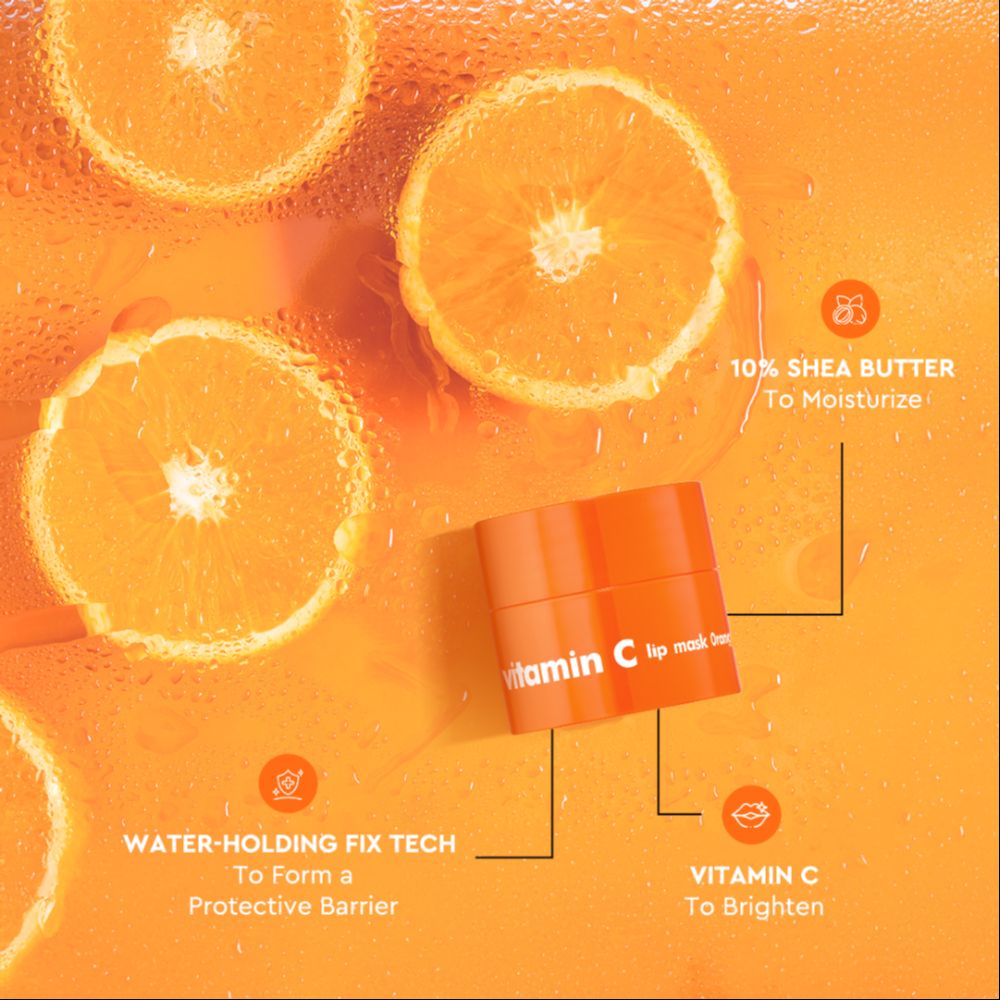 The Face Shop Vitamin C lip mask Orange (5g) — photo 3