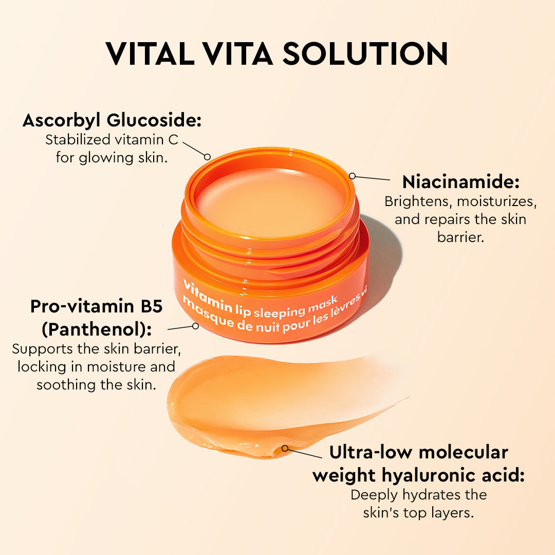 THE FACE SHOP VITAMIN LIP SLEEPING MASK 14G — photo 3