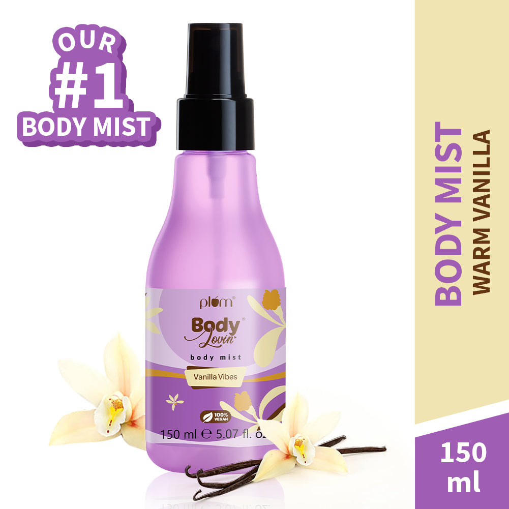 Vanilla Vibes Body Mist by Plum BodyLovin', 100 ml — photo 2
