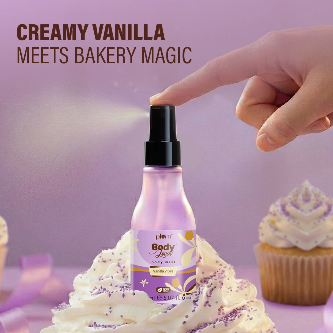 Vanilla Vibes Body Mist by Plum BodyLovin', 100 ml