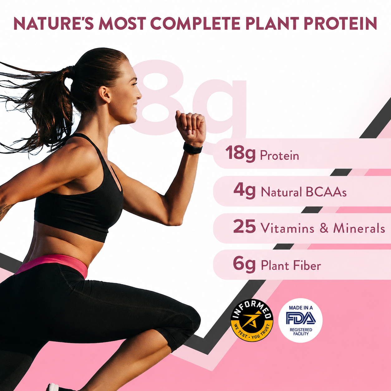 WELL BEING NUTRITION SUPERFOOD PLANT PROTEIN 500G — photo 2