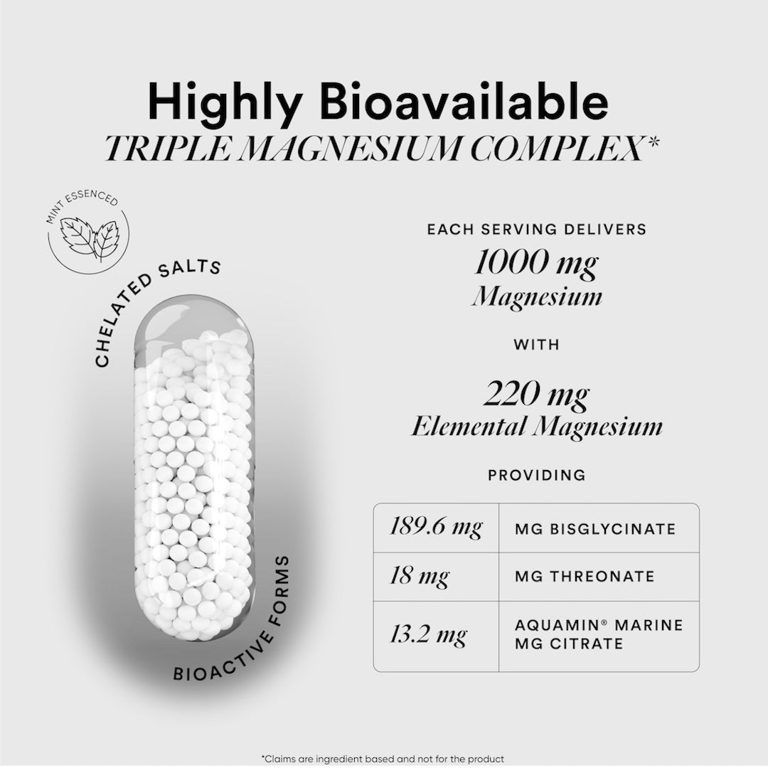 WELL BEING NUTRITION TRIPLE MAGNESIUM COMPLEX 30N — photo 3