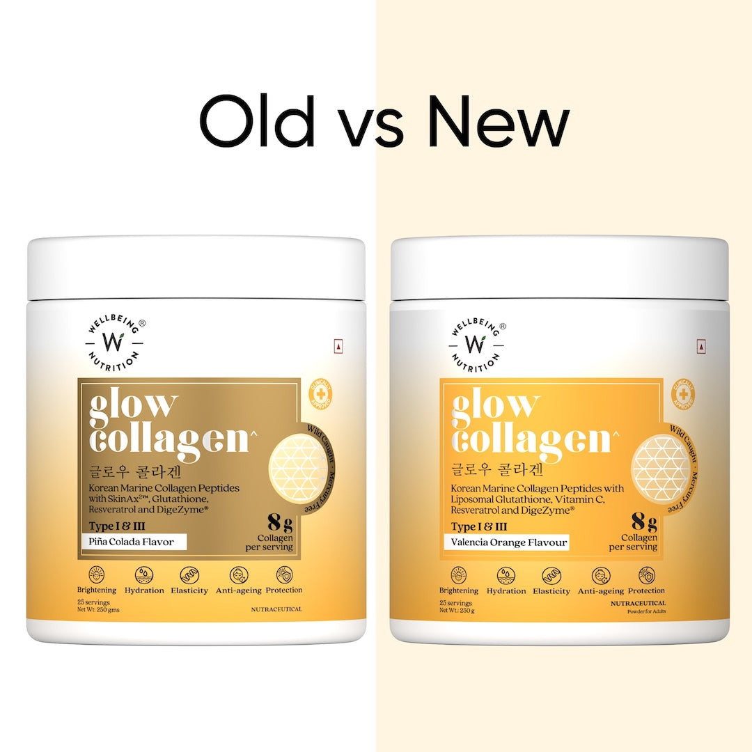 WELLBEING GLOW COLLAGEN VALENCIA ORANGE FLAVOUR 250G — TROPICAL BLISS FLAVOUR — photo 2