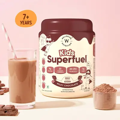 WELLBEING KIDS SUPERFUEL MILKY CHOCOLATE 40G