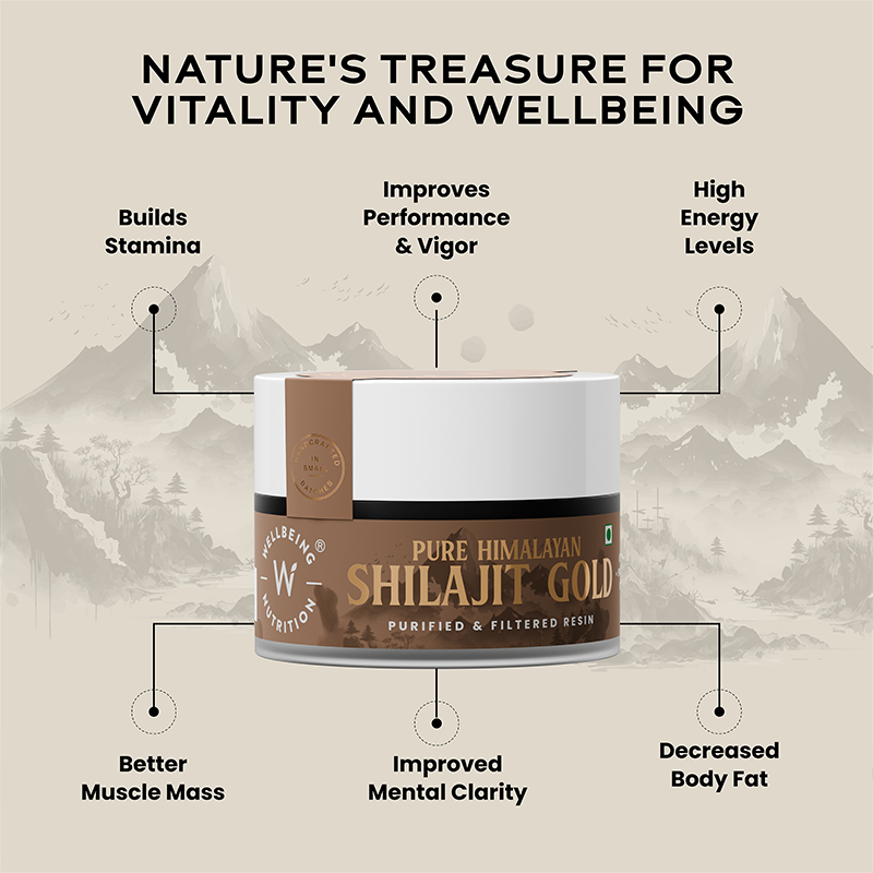 WELLBEING PURE HIMALAYAN SHILAJIT GOLD 20G — photo 2