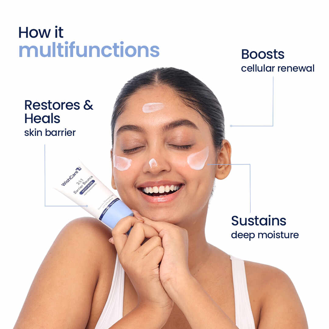 WISH CARE 3,1,1 BARRIER BOUNCE MOISTURIZER NON=COMEDOGENIC 50ML — photo 2