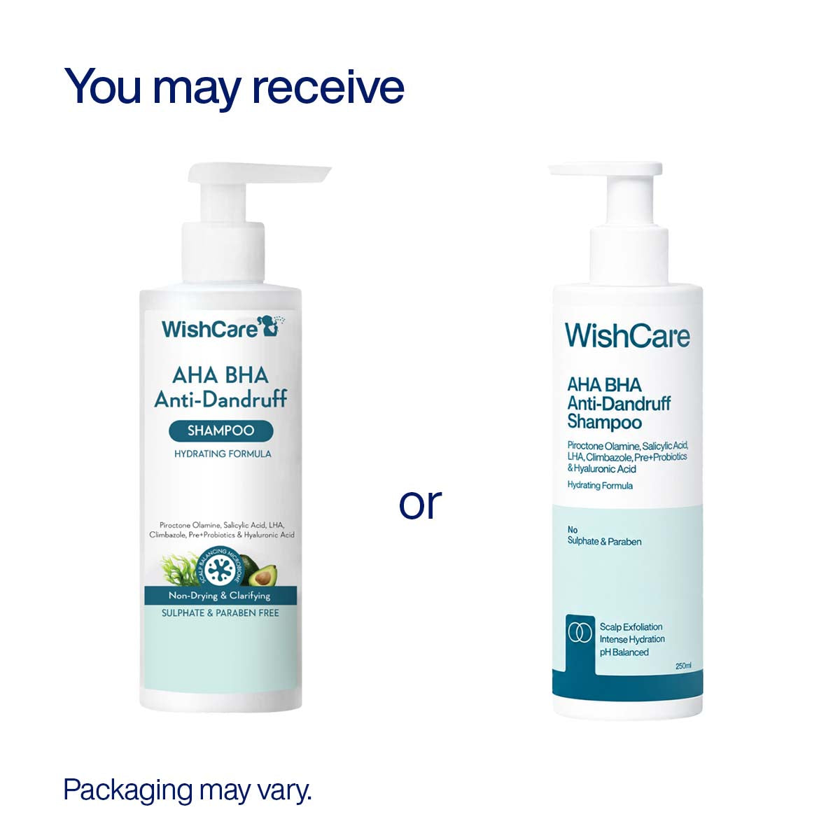 WISH CARE AHA BHA ANTI DANDRUFF SHAMPOO 250ML — photo 3