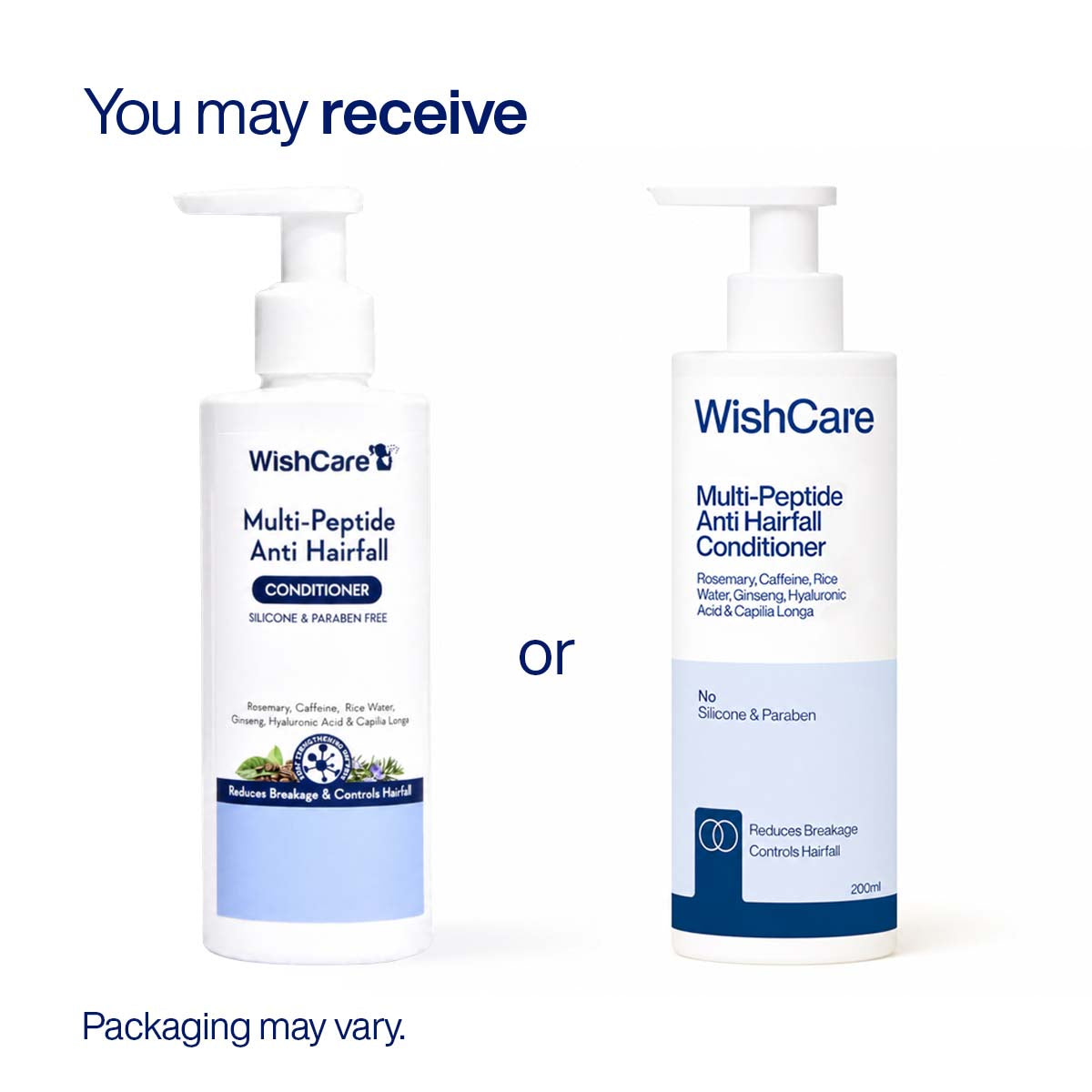 WISH CARE MULTI PEPTIDE ANTI HAIR FALL CONDITIONER 200ML — photo 3