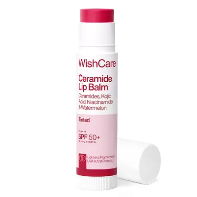 WISHCARE CERAMIDE LIP BALM TINTED SPF50 PA+++ 5GM